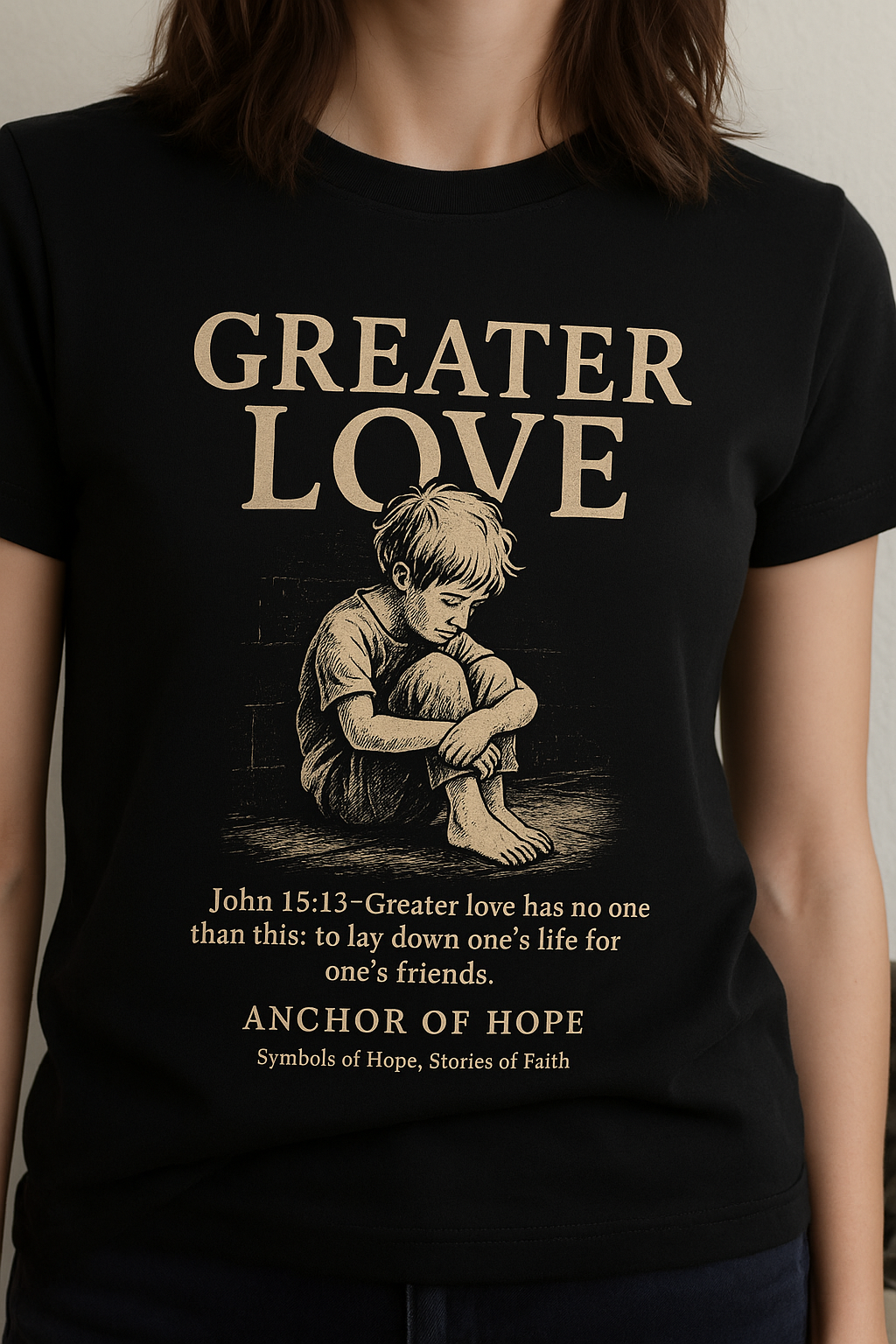 Greater Love International – Faith T-Shirt for a Cause