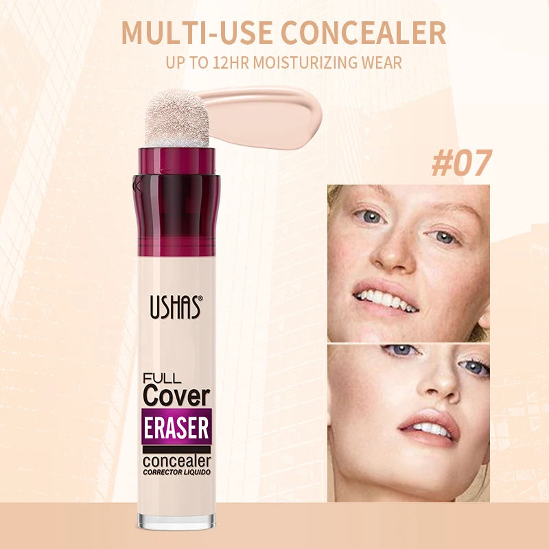 USHAS Liquid Concealer – Chemical-Free, Flawless Skin for All Types