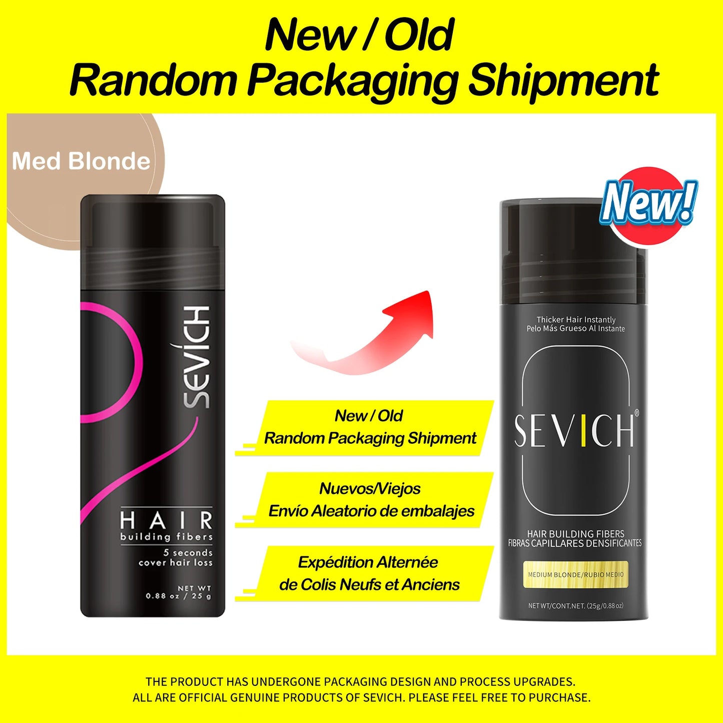 Sevich Hair Fiber – Fuller, Thicker Hair in Seconds