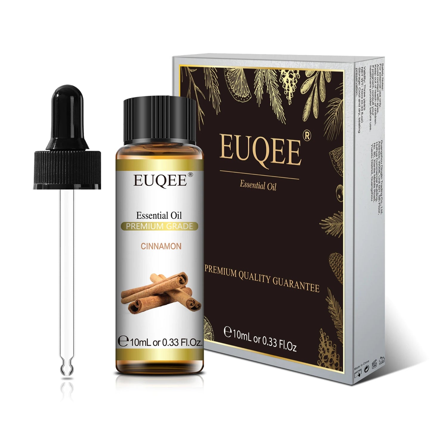 Relax & Refresh with EUQEE 100% Pure Plant Essential Oils 10ml