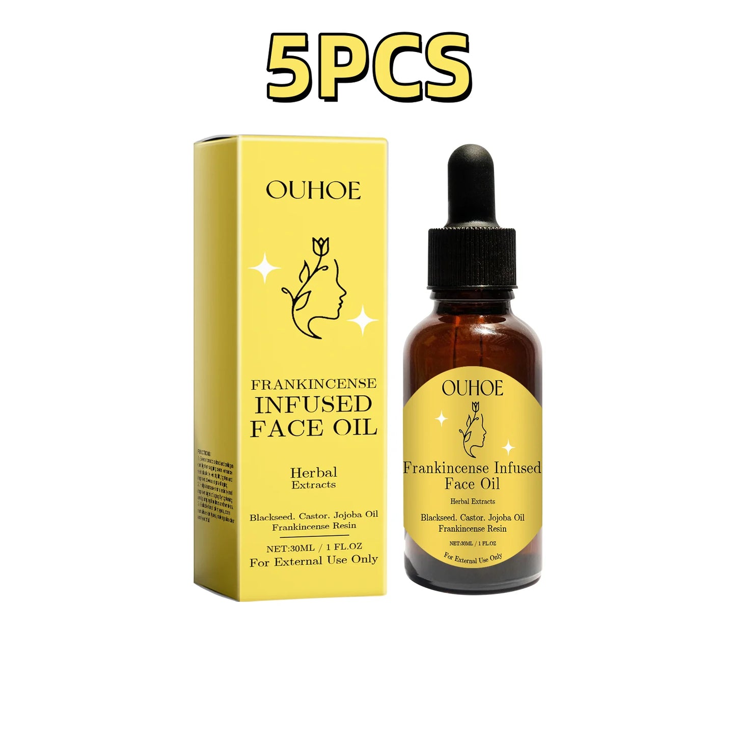 Ouhoe Frankincense Face Oil – Anti-Aging & Hydrating Care