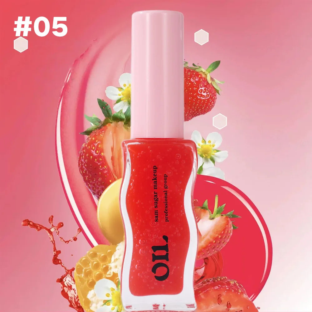 Fruit Honey Essence Lip Oil- Hydrating, Nourishing & Glossy Shine