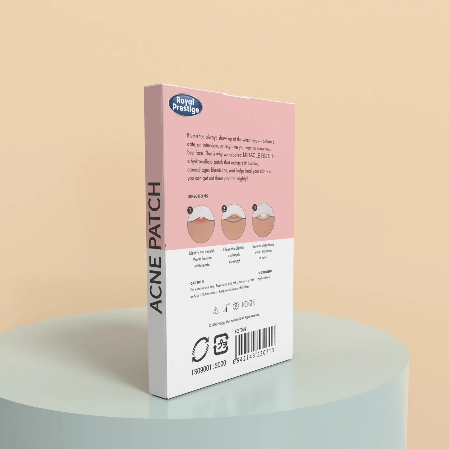 Clear Acne Quickly with Invisible Hydrocolloid Healing Patches