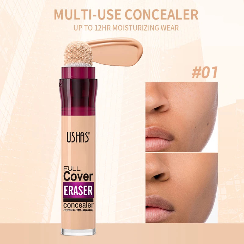 USHAS Liquid Concealer – Chemical-Free, Flawless Skin for All Types