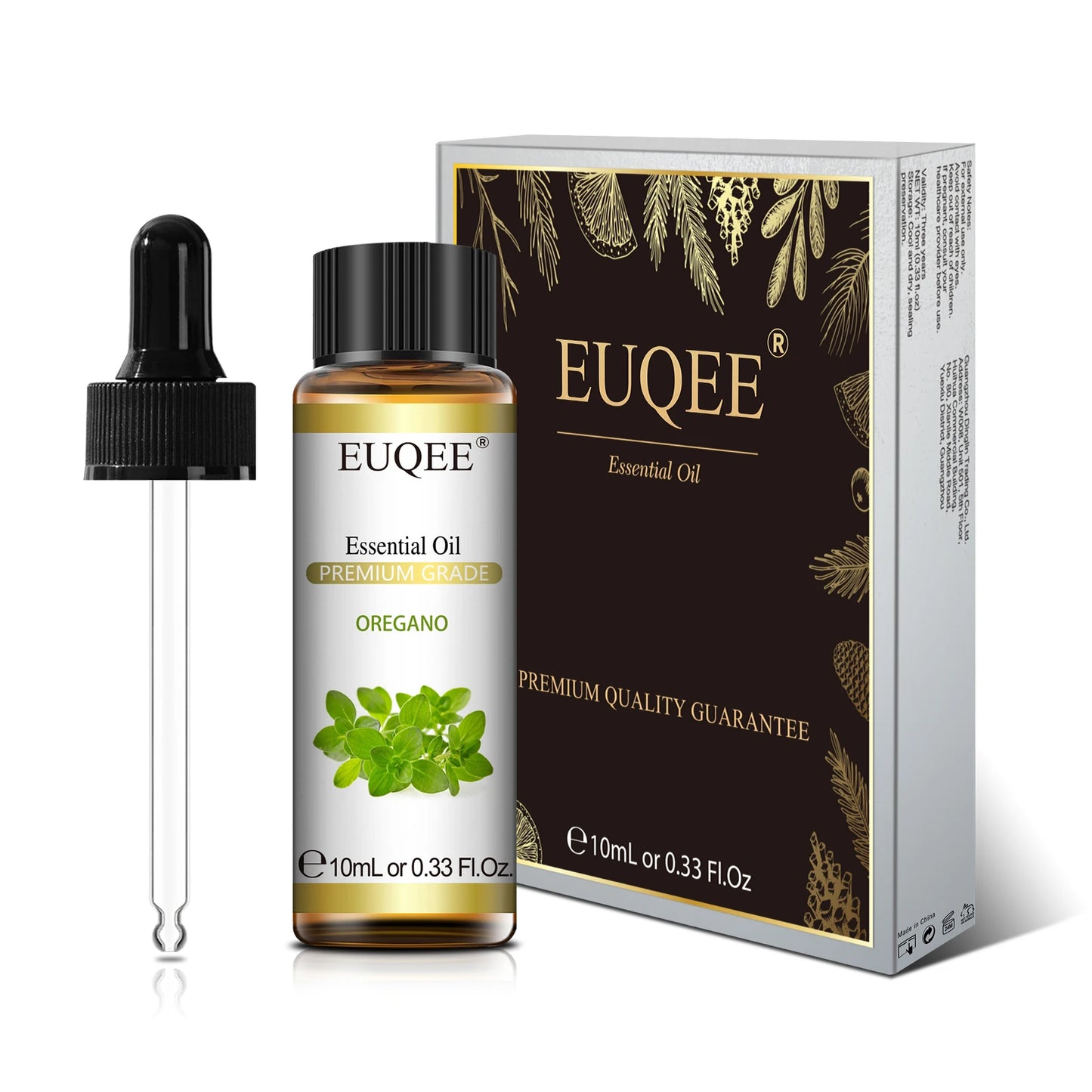 Relax & Refresh with EUQEE 100% Pure Plant Essential Oils 10ml