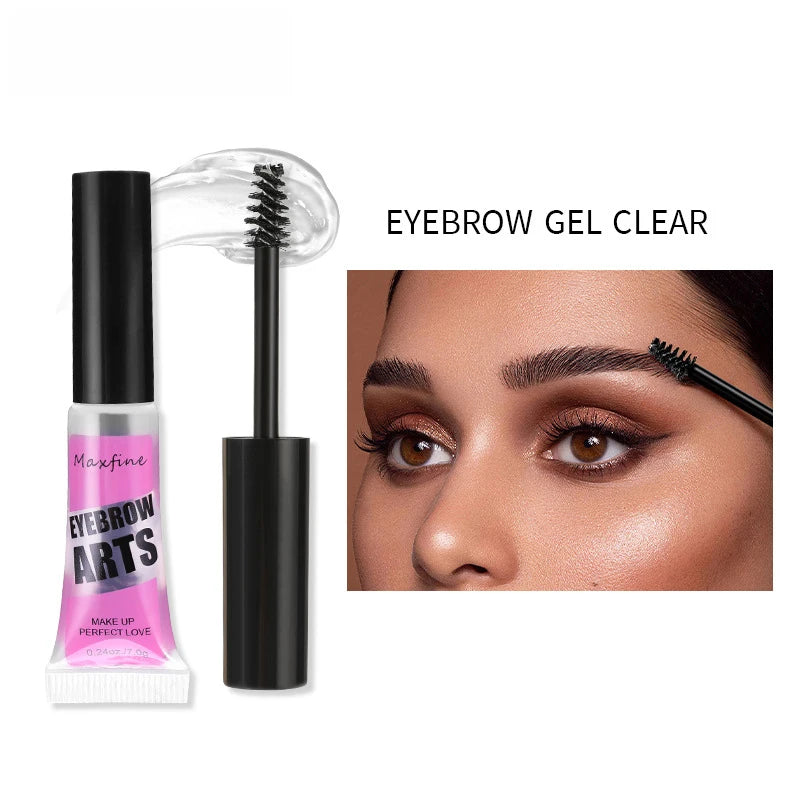 MAXFINE Clear Eyebrow Mascara – Long-Lasting, Waterproof Brows