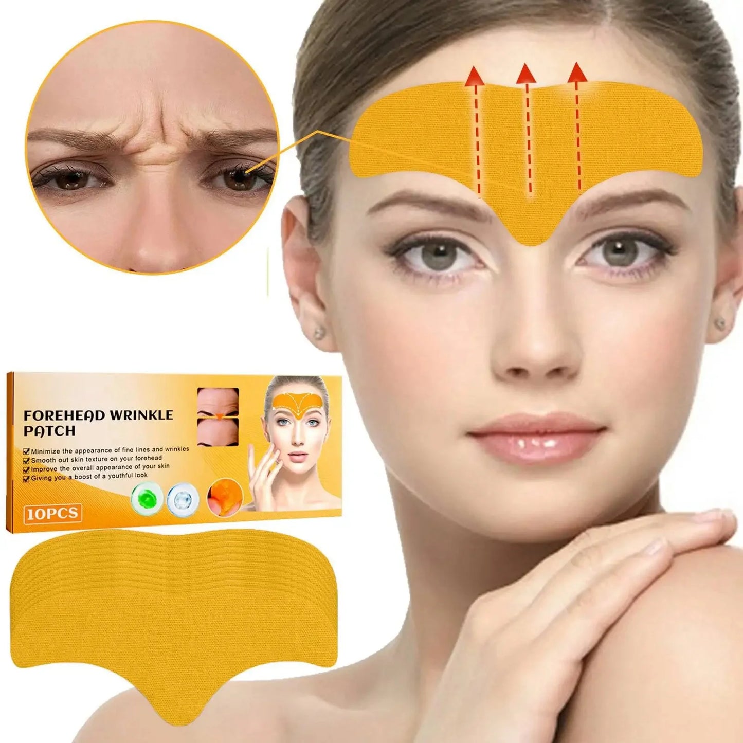 Youthful Skin Made Simple – Forehead Wrinkle Reduction Patch