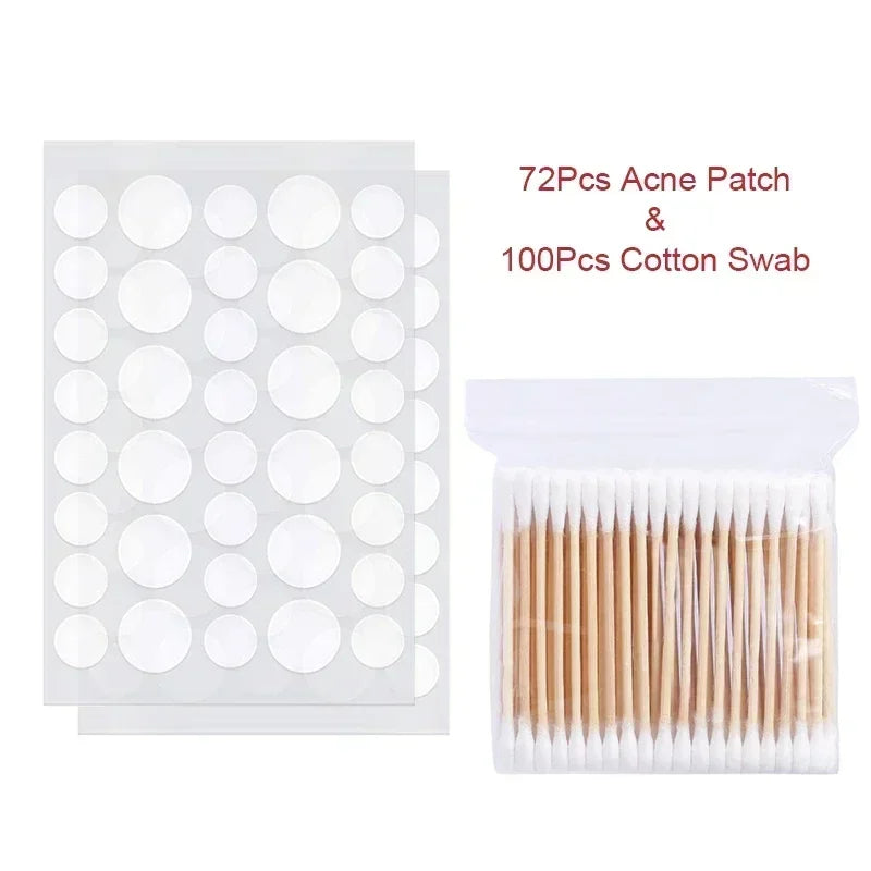 Clear Acne Quickly with Invisible Hydrocolloid Healing Patches