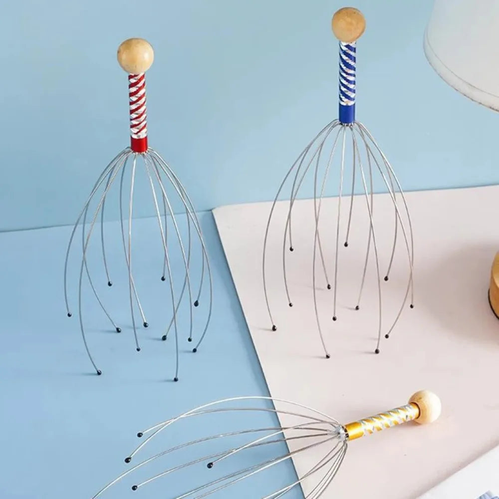 Deep Relaxation Head Massager – Lightweight & Travel-Friendly