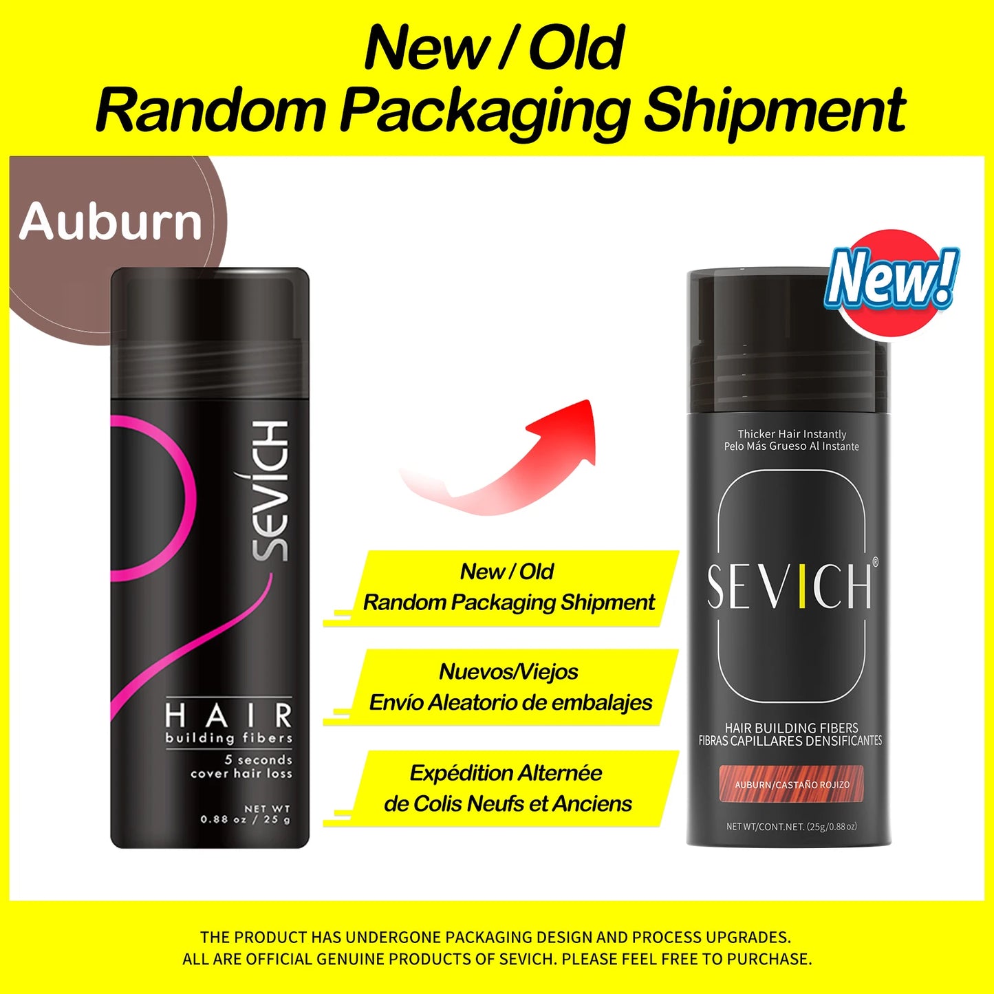 Sevich Hair Fiber – Fuller, Thicker Hair in Seconds