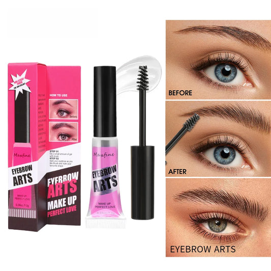 MAXFINE Clear Eyebrow Mascara – Long-Lasting, Waterproof Brows