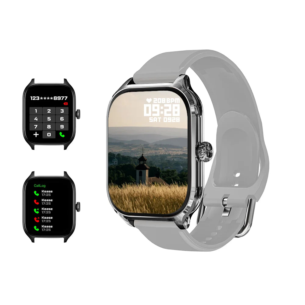 LAXASFIT H9 Pro Max Smartwatch – Fitness, Calls & Style in One