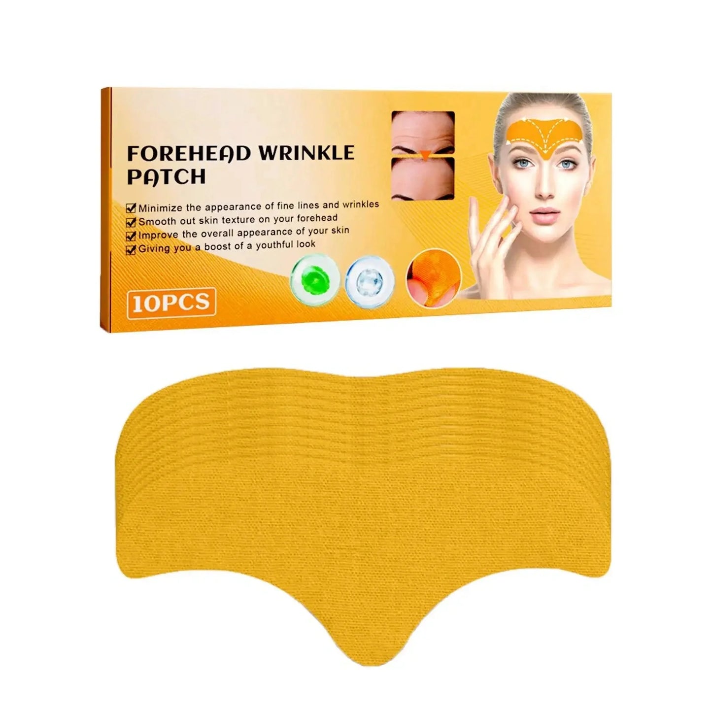 Youthful Skin Made Simple – Forehead Wrinkle Reduction Patch