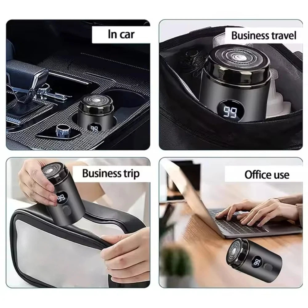 Compact Electric Razor for Men & Women – Fast Charging & Waterproof