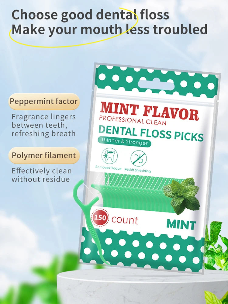 Easy Mint Dental Flosser – Fast, Safe, Fresh Oral Care
