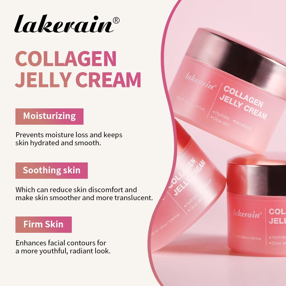 Lakerain Collagen Jelly Cream | Brighten, Hydrate & Lift Your Skin