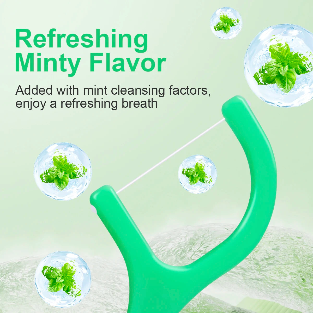 Easy Mint Dental Flosser – Fast, Safe, Fresh Oral Care