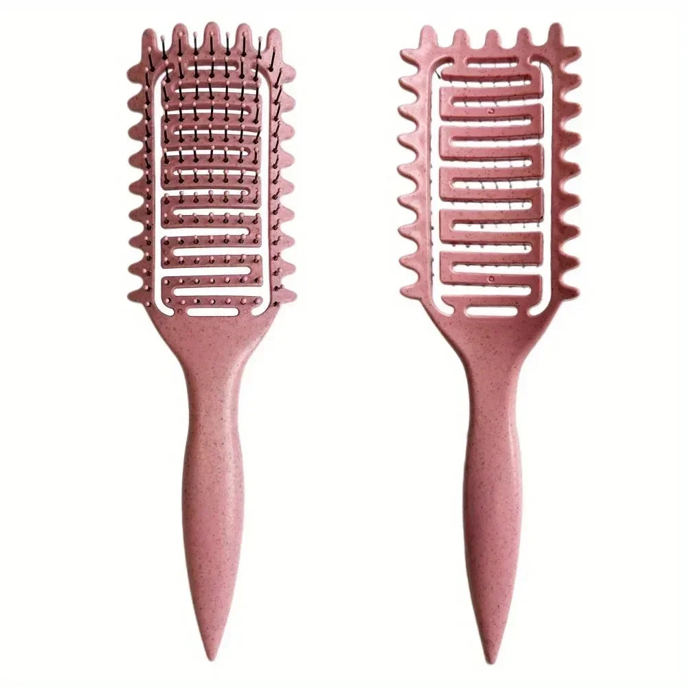 3-in-1 Curl Define Styling Brush Fast, Frizz-Free Hair Tool