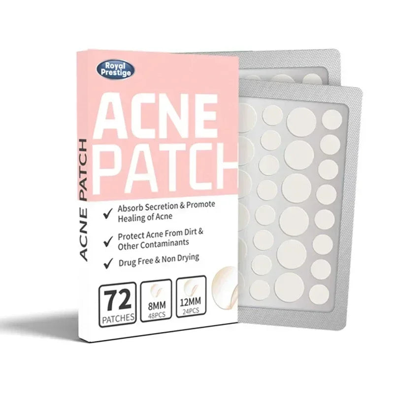 Clear Acne Quickly with Invisible Hydrocolloid Healing Patches