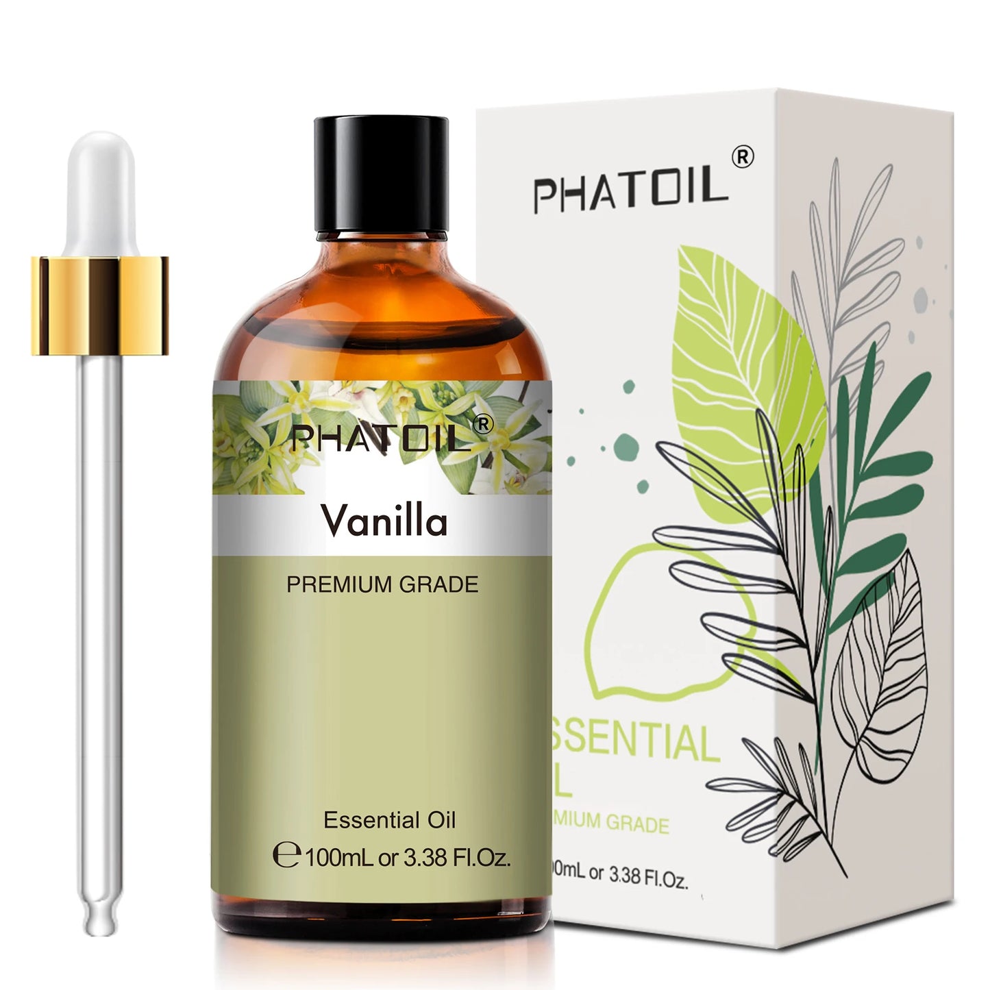 PHATOIL 100ml Pure Essential Oil – Relax, Refresh, Revive