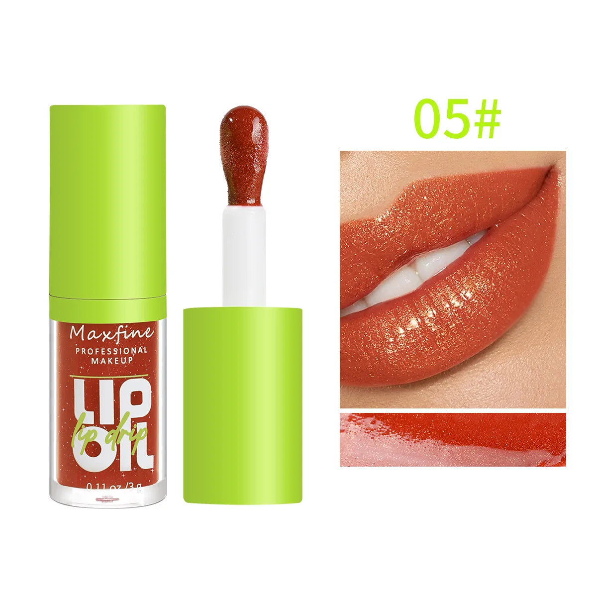 MAXFINE Lip Gloss – Moisturizing, Glossy Lips All Day