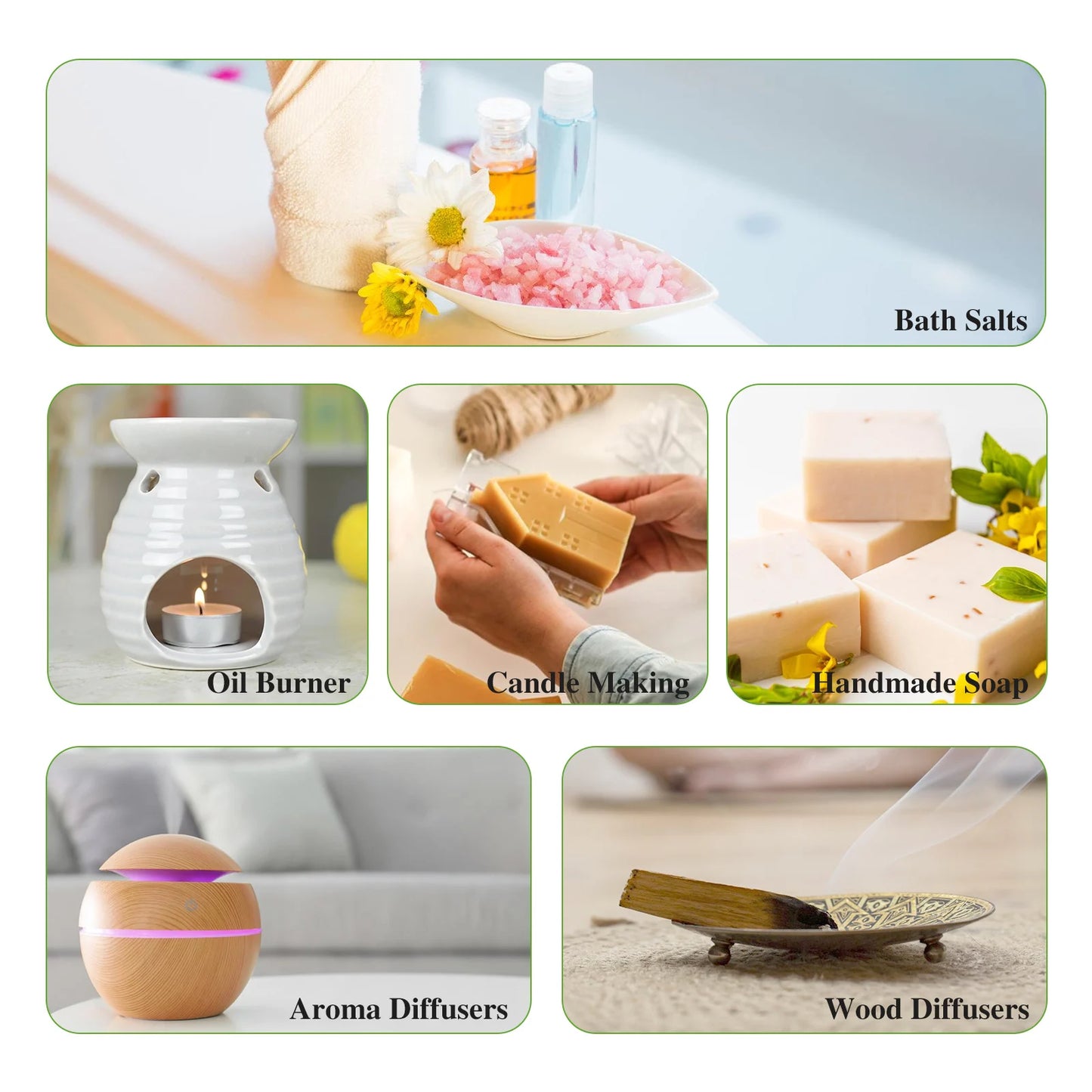 PHATOIL Essential Oils – 100% Pure Aromatherapy for Home & Spa