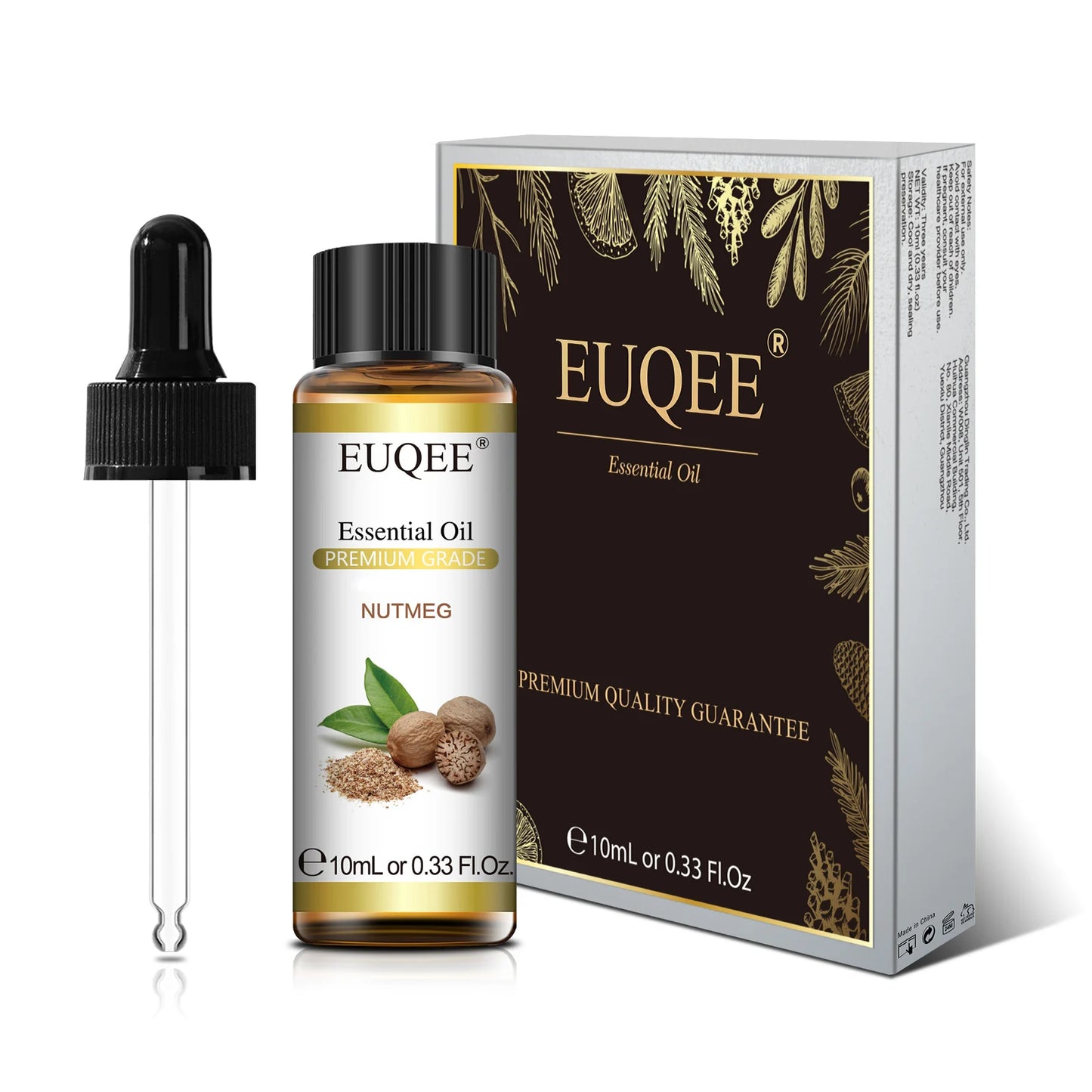 Relax & Refresh with EUQEE 100% Pure Plant Essential Oils 10ml