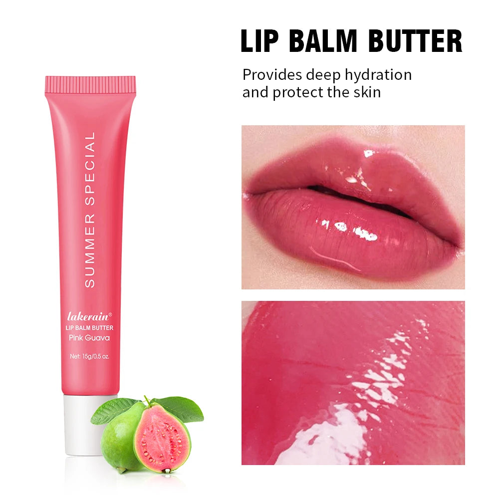 Lip Balm Butter by Lakerain – Smooth, Nourished, Shiny Lips