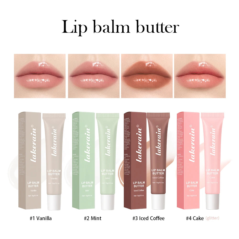 Lip Balm Butter by Lakerain – Smooth, Nourished, Shiny Lips