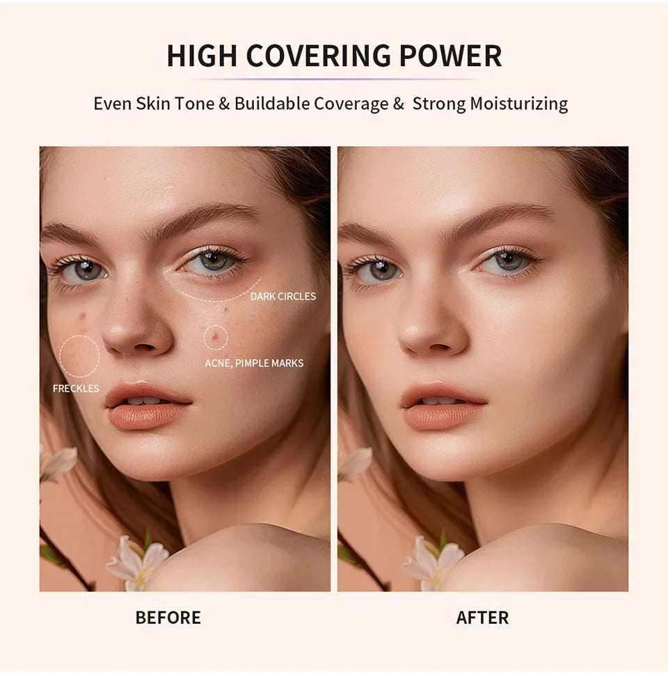 Hydrating Cream Foundation for Smooth, Flawless & Dewy Skin