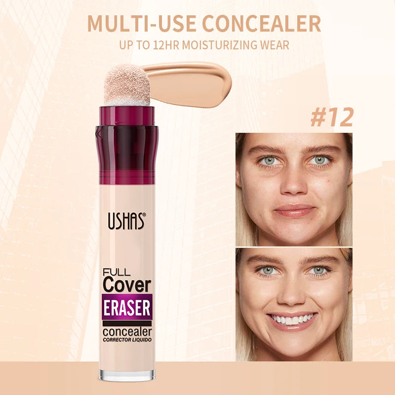 USHAS Liquid Concealer – Chemical-Free, Flawless Skin for All Types
