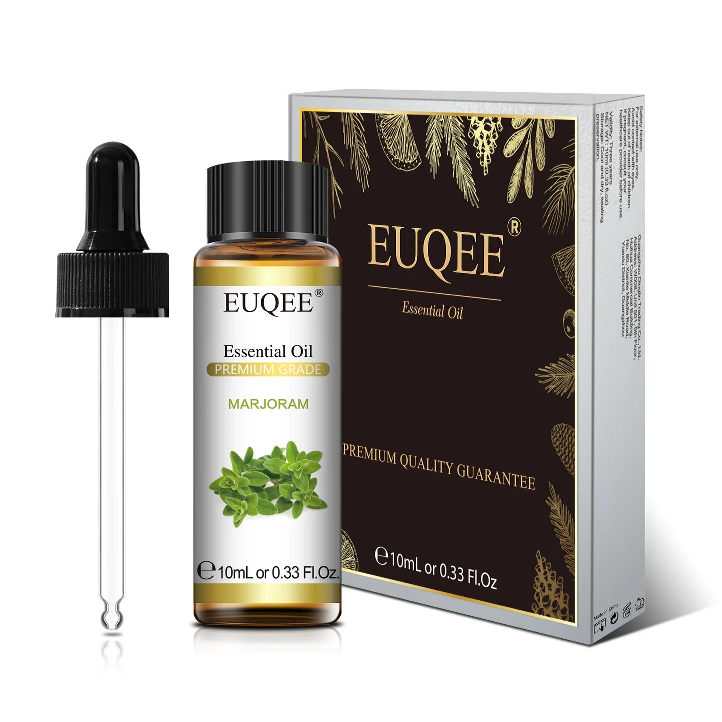 Relax & Refresh with EUQEE 100% Pure Plant Essential Oils 10ml