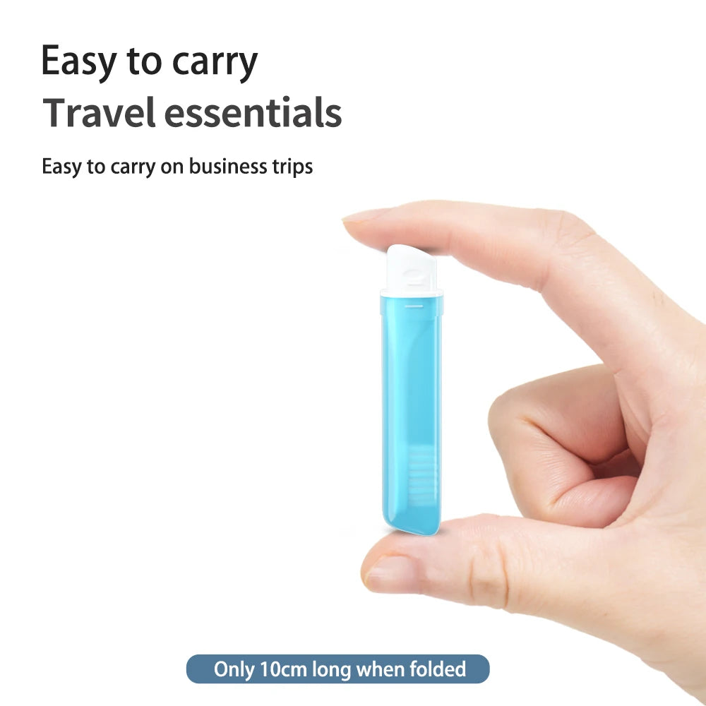 Travel Size Toothbrush – Compact, Colorful & Hygienic On-the-Go