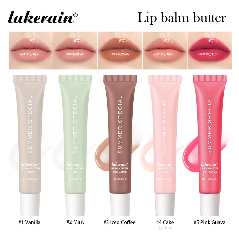 Lip Balm Butter by Lakerain – Smooth, Nourished, Shiny Lips
