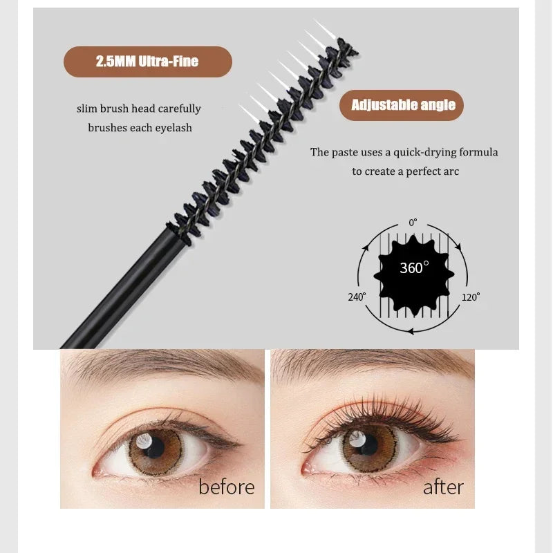 Silk Fiber Matte Mascara Makeup Ultra