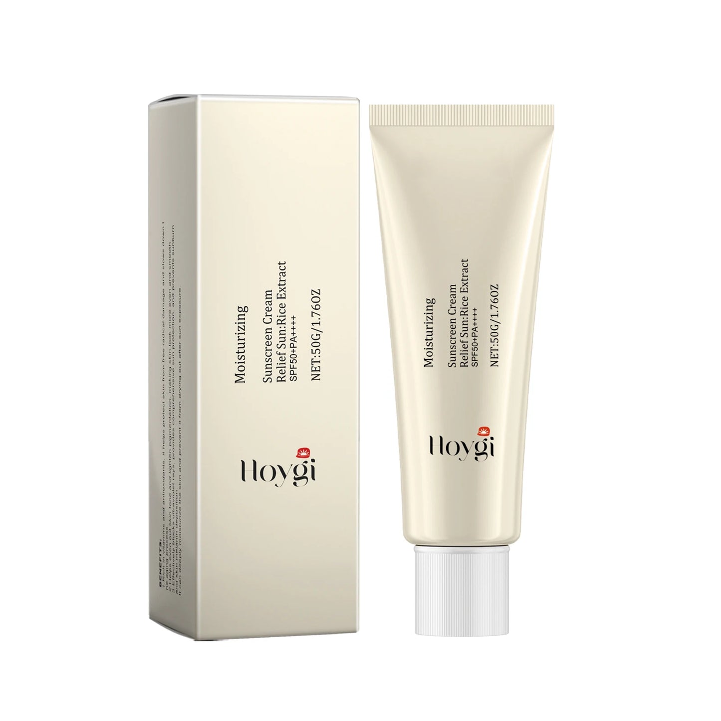 Hoygi SPF50+ Face Sunscreen – Daily UV Protection Cream