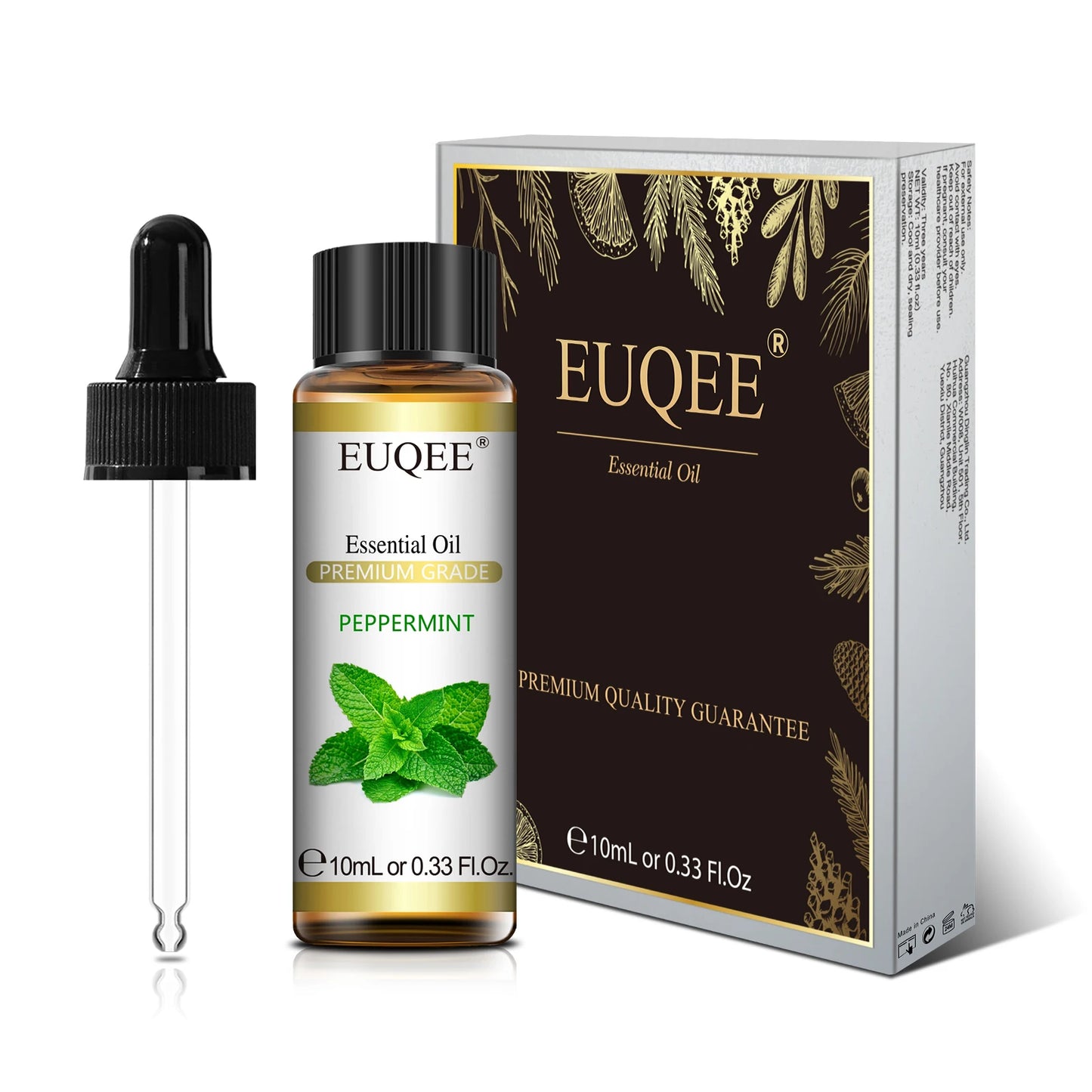 Relax & Refresh with EUQEE 100% Pure Plant Essential Oils 10ml