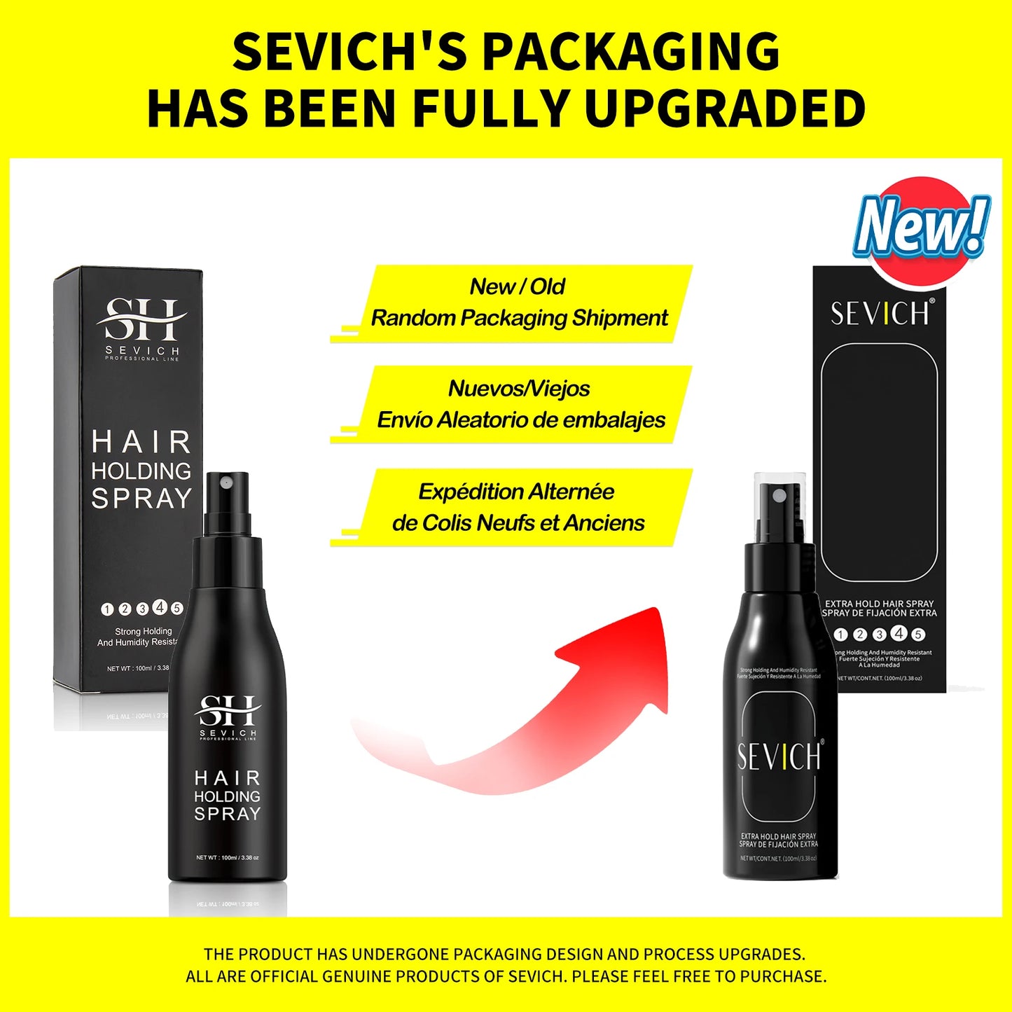 Sevich Hair Spray – Natural Hold, Chemical-Free Styling Confidence