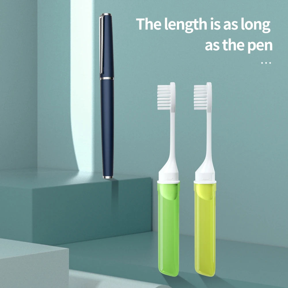 Travel Size Toothbrush – Compact, Colorful & Hygienic On-the-Go