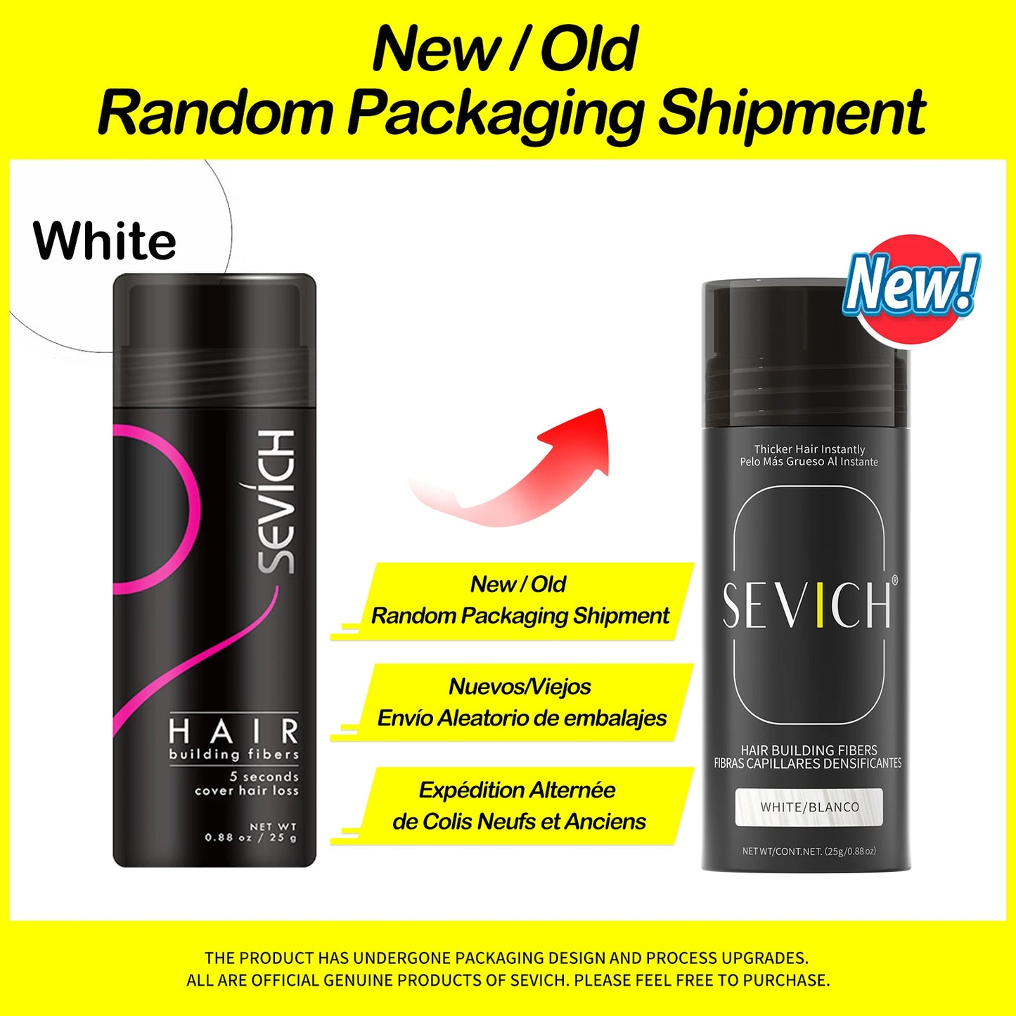 Sevich Hair Fiber – Fuller, Thicker Hair in Seconds