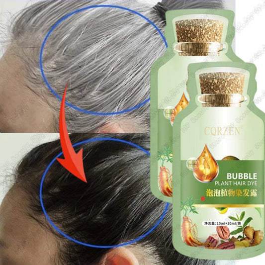 Herbal Hair Dye for Gray Hair – Safe, Gentle, Long-Lasting
