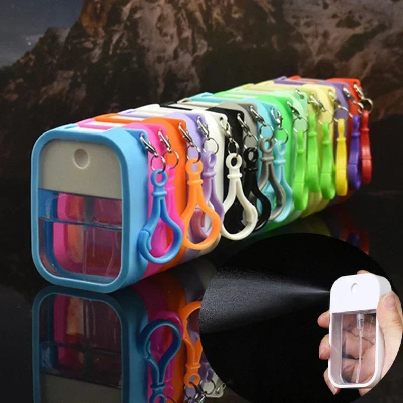 GEONYIEEK Refillable Spray Sanitizer Bottle – Portable & Stylish