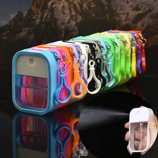 GEONYIEEK Refillable Spray Sanitizer Bottle – Portable & Stylish