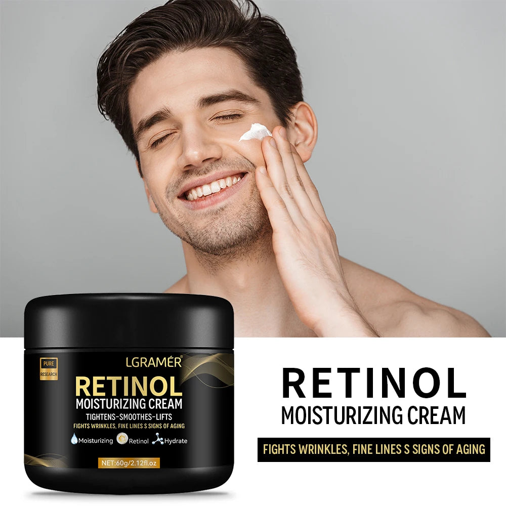 LGRAMER Retinol Face Cream – Smooth, Firm & Youthful Skin