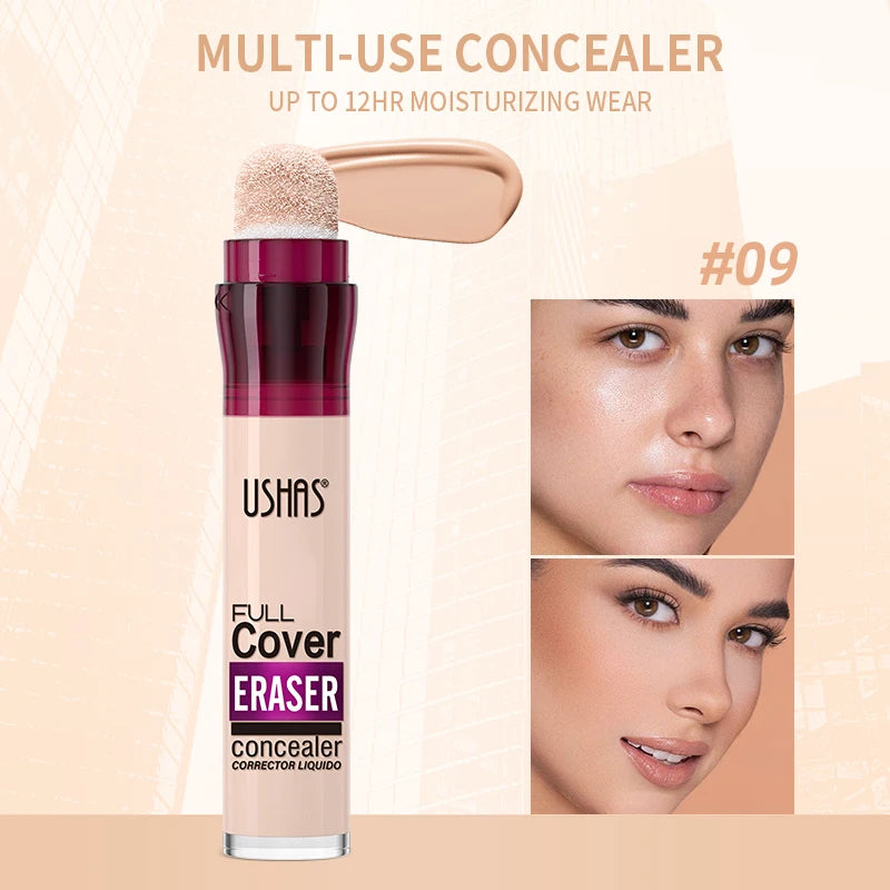 USHAS Liquid Concealer – Chemical-Free, Flawless Skin for All Types
