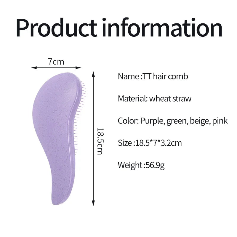 Detangling Hairbrush – Safe, Durable & Travel-Friendly