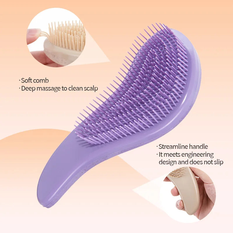 Detangling Hairbrush – Safe, Durable & Travel-Friendly