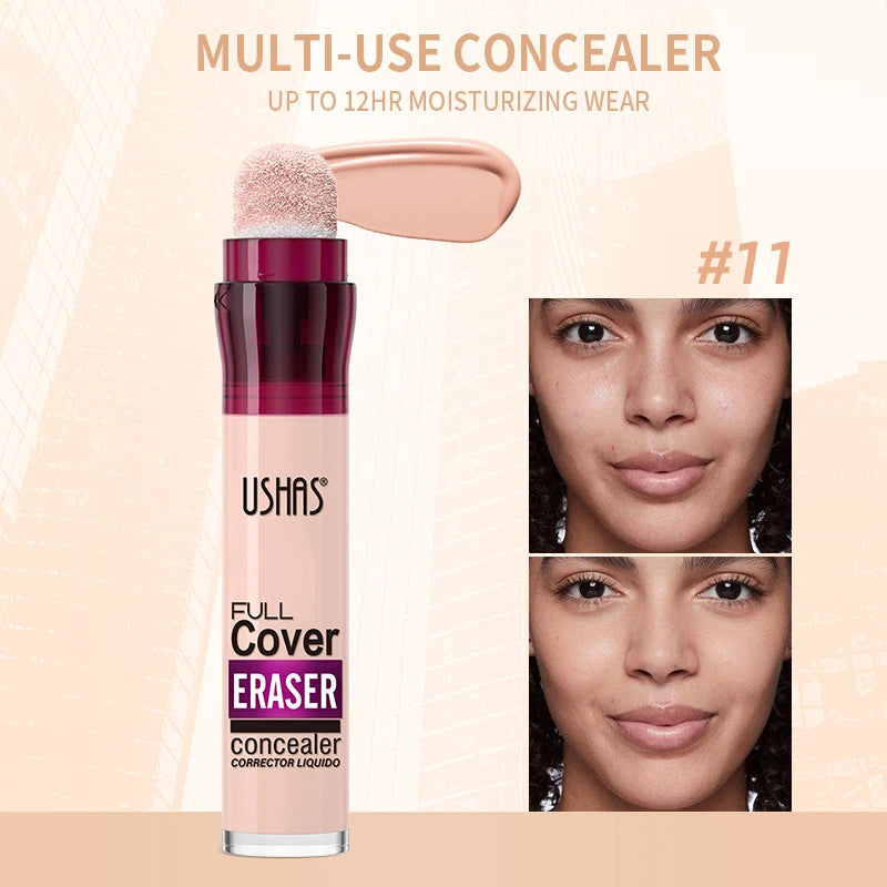 USHAS Liquid Concealer – Chemical-Free, Flawless Skin for All Types