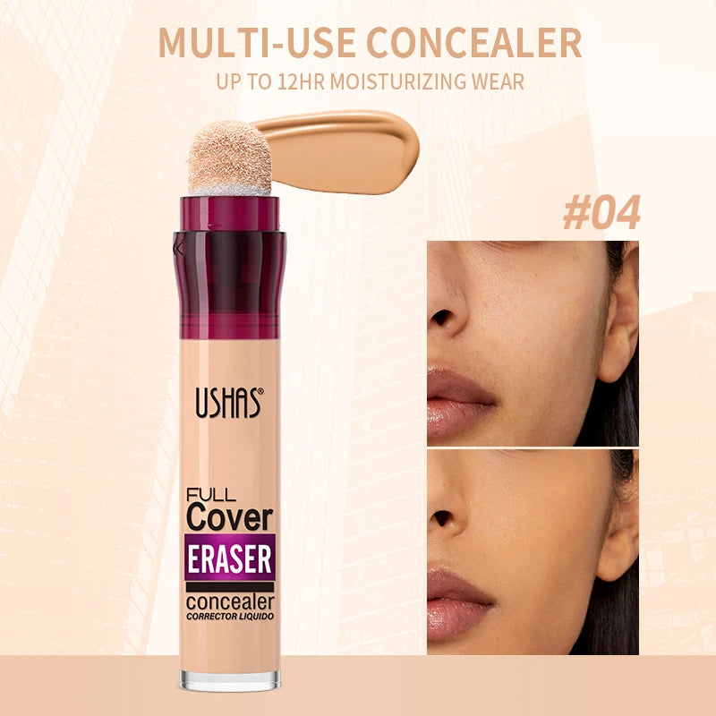 USHAS Liquid Concealer – Chemical-Free, Flawless Skin for All Types