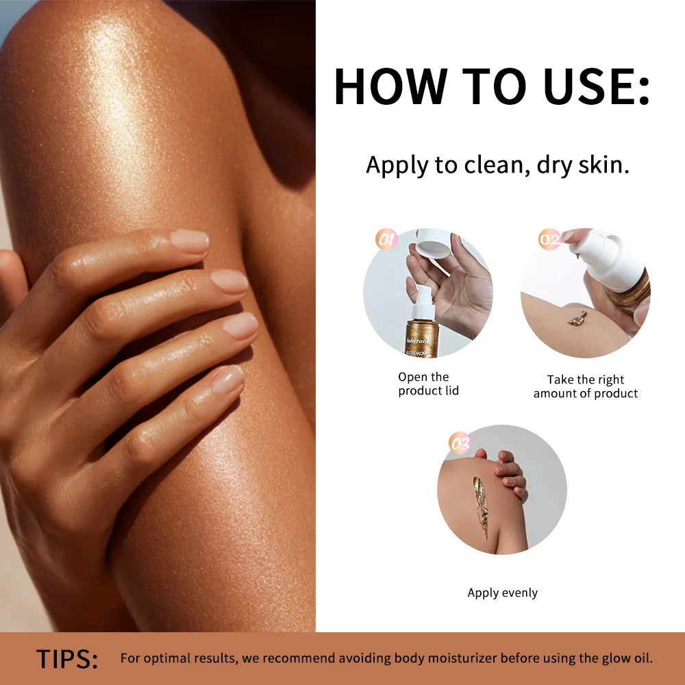 Glowmoves Glow Oil – Instant Sun-Kissed Radiance for Skin